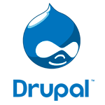 Blue Drupal Logo | A2 Hosting | A2 Hosting